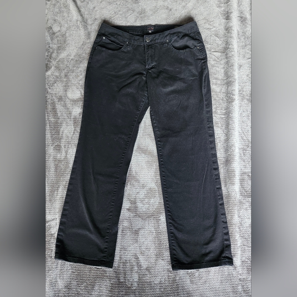 JAG Womens Low Rise Slim Leg Black Size 14P, no blemishes or stains